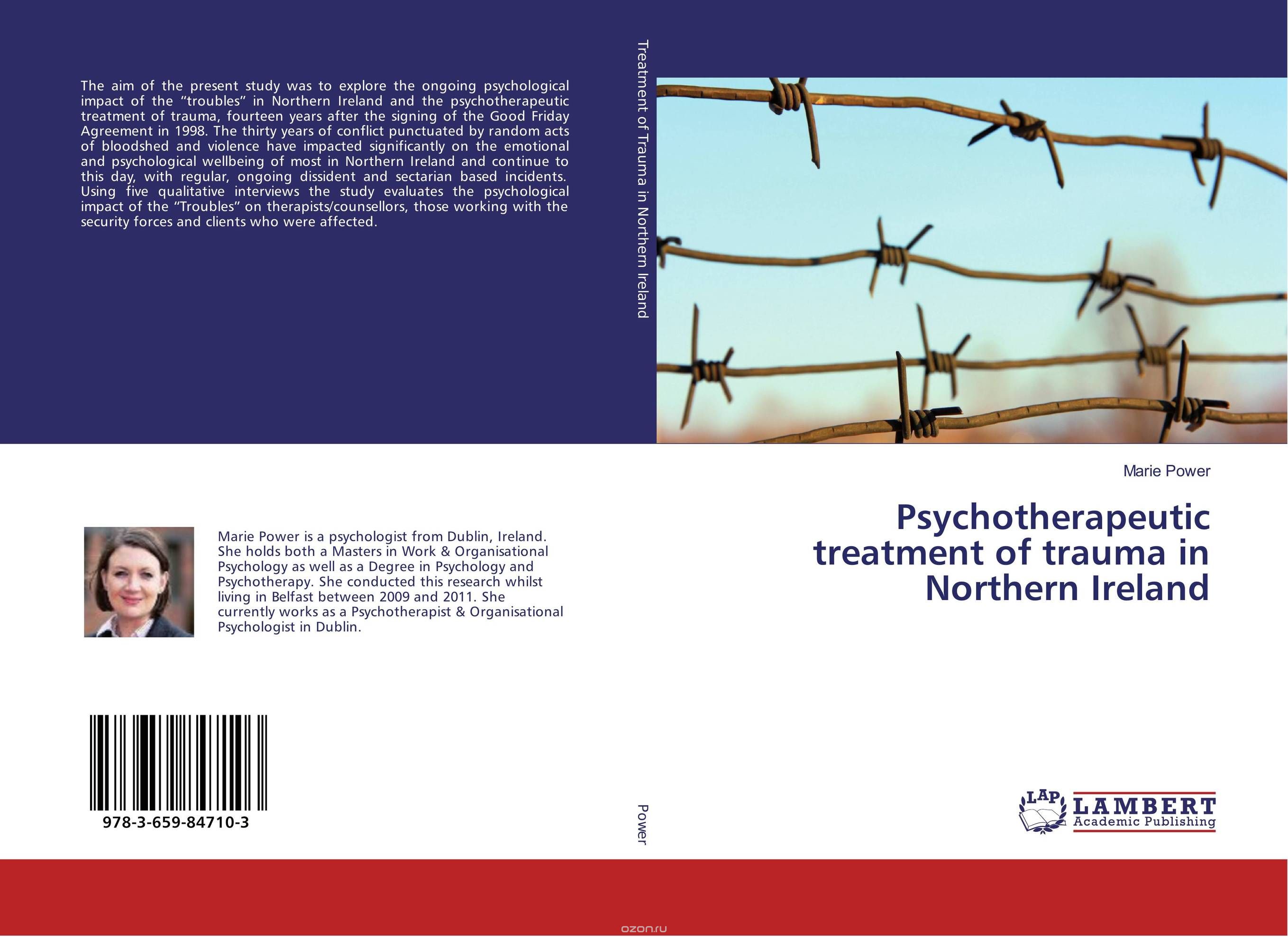 Скачать книгу "Psychotherapeutic treatment of trauma in Northern Ireland"