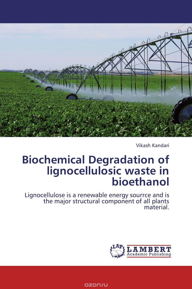Скачать книгу "Biochemical Degradation of lignocellulosic waste in bioethanol"