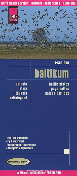 Скачать книгу "Baltikum. Карта"