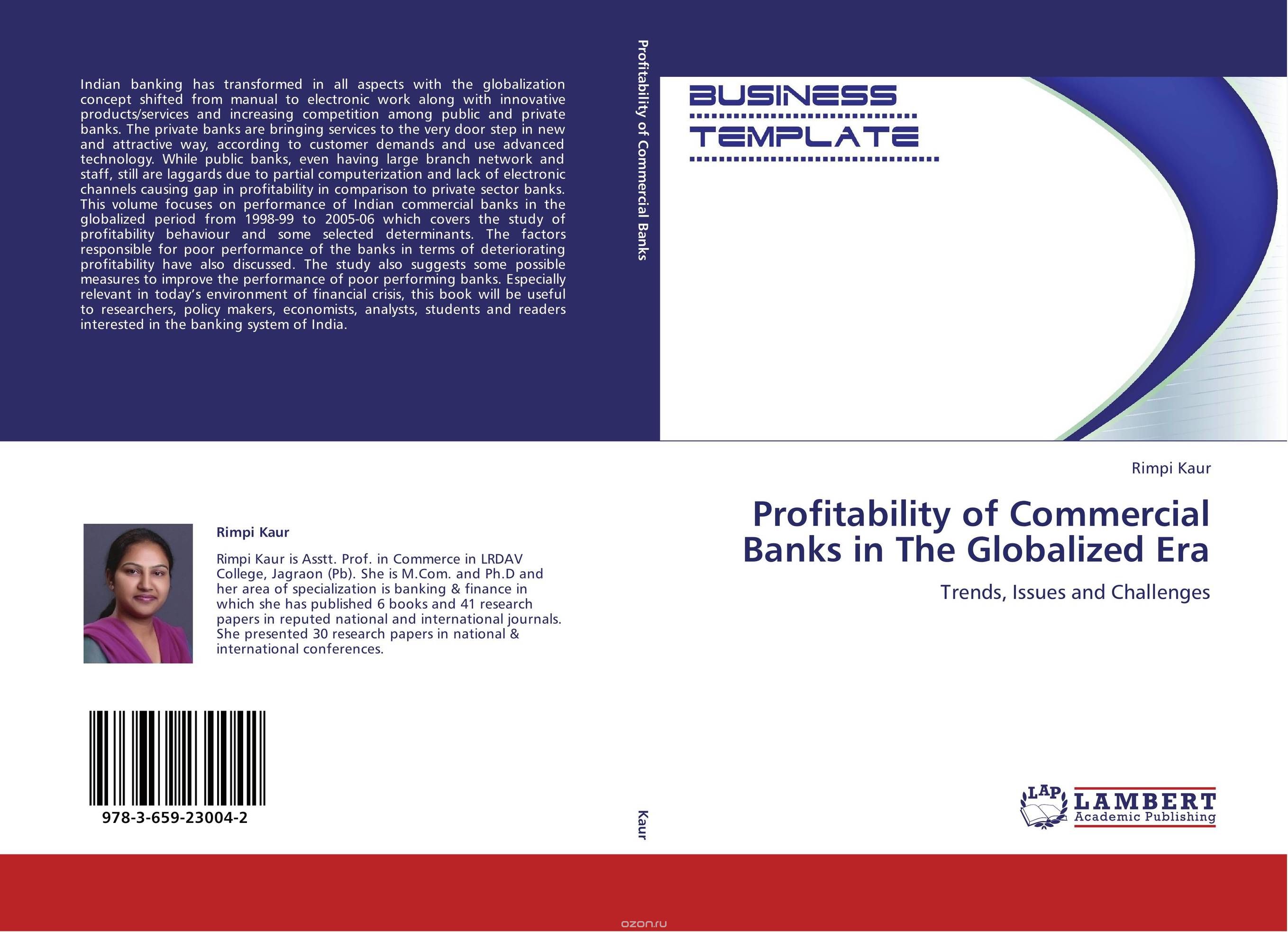 Скачать книгу "Profitability of Commercial Banks in The Globalized Era"