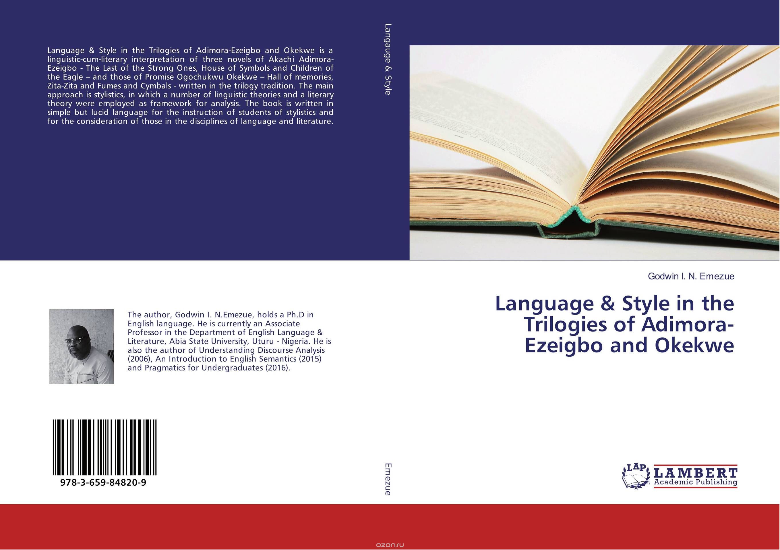 Скачать книгу "Language & Style in the Trilogies of Adimora-Ezeigbo and Okekwe"